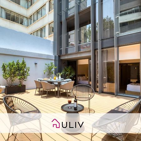 Uliv Parque Lincoln Apartment Kota Meksiko Bagian luar foto