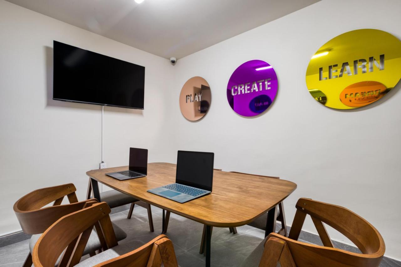 Uliv Parque Lincoln Apartment Kota Meksiko Bagian luar foto
