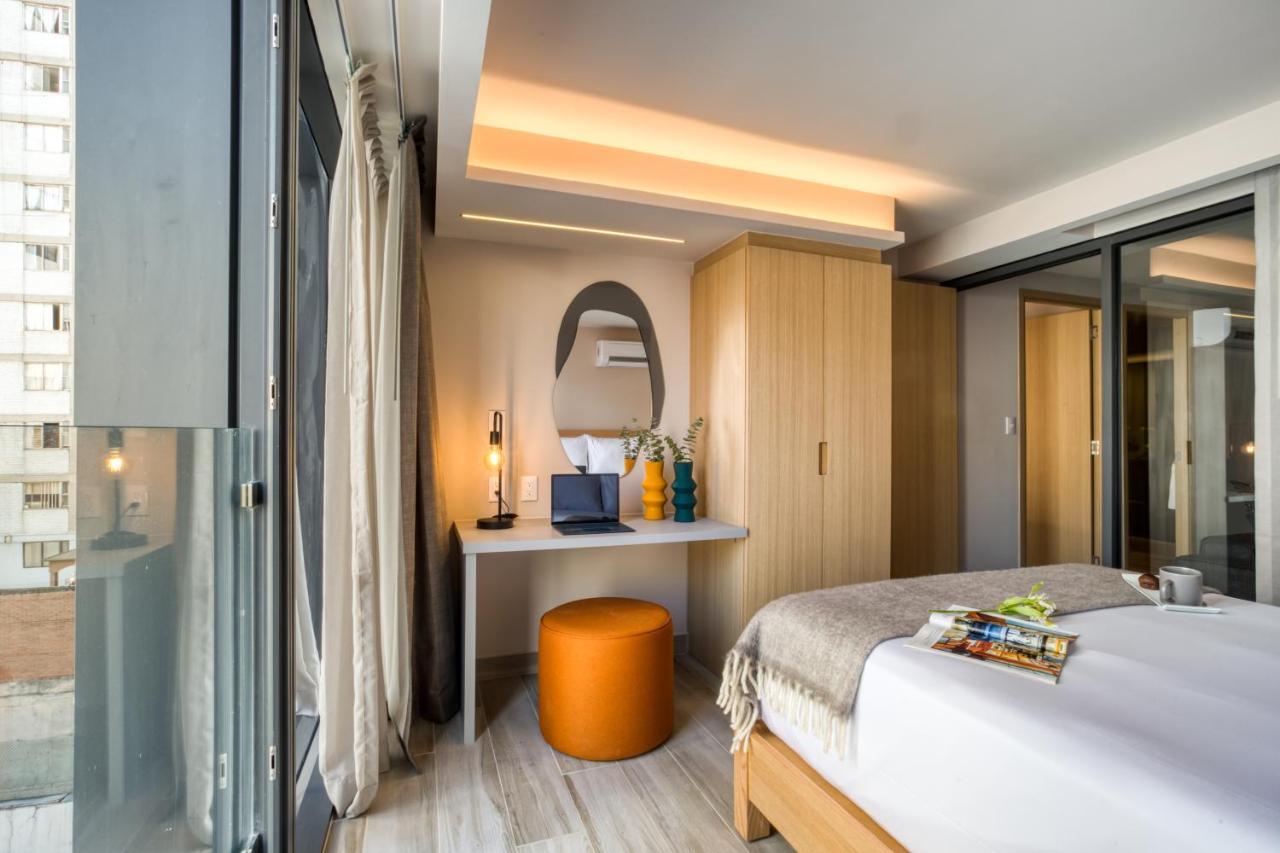 Uliv Parque Lincoln Apartment Kota Meksiko Bagian luar foto