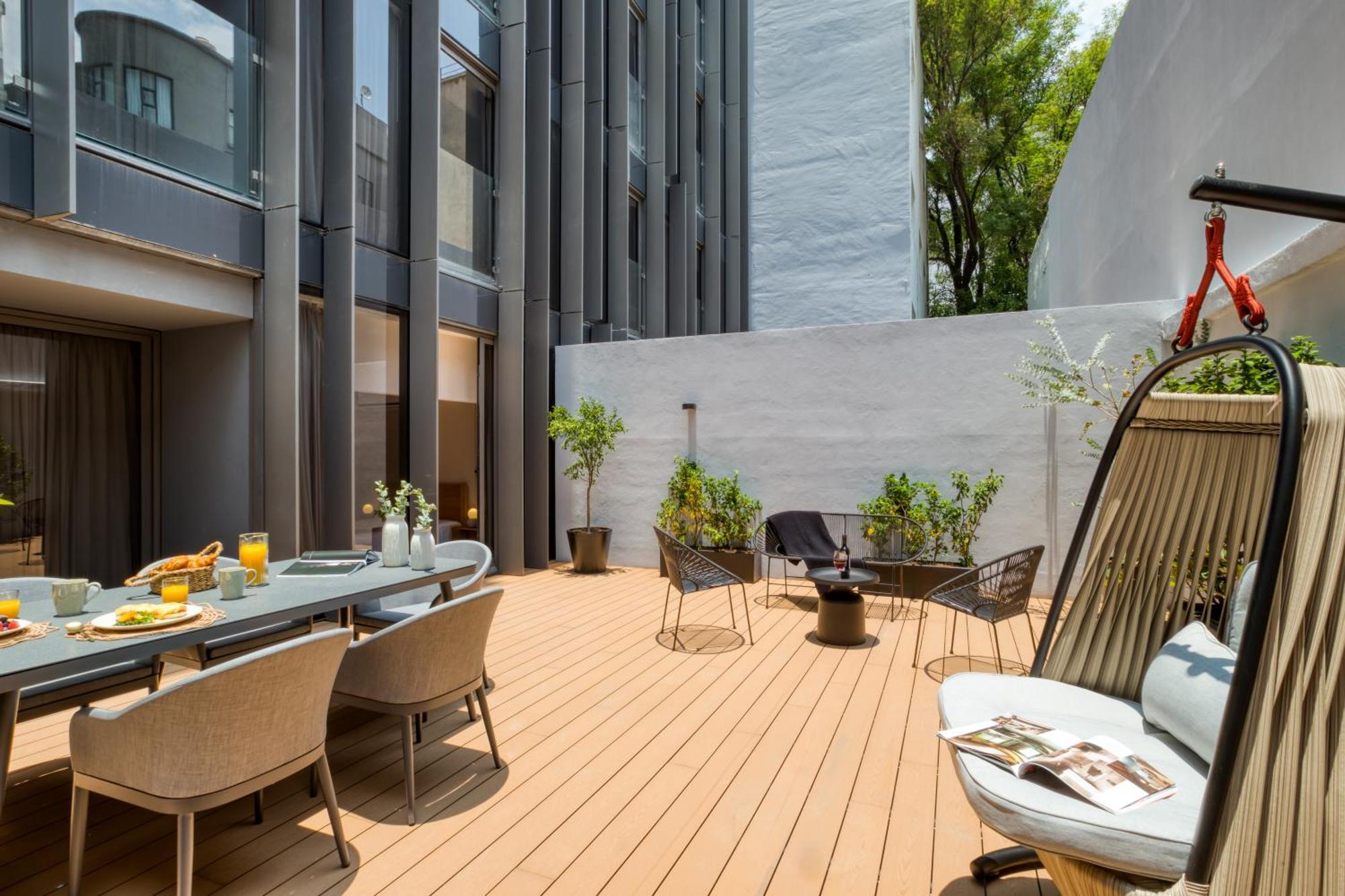 Uliv Parque Lincoln Apartment Kota Meksiko Ruang foto