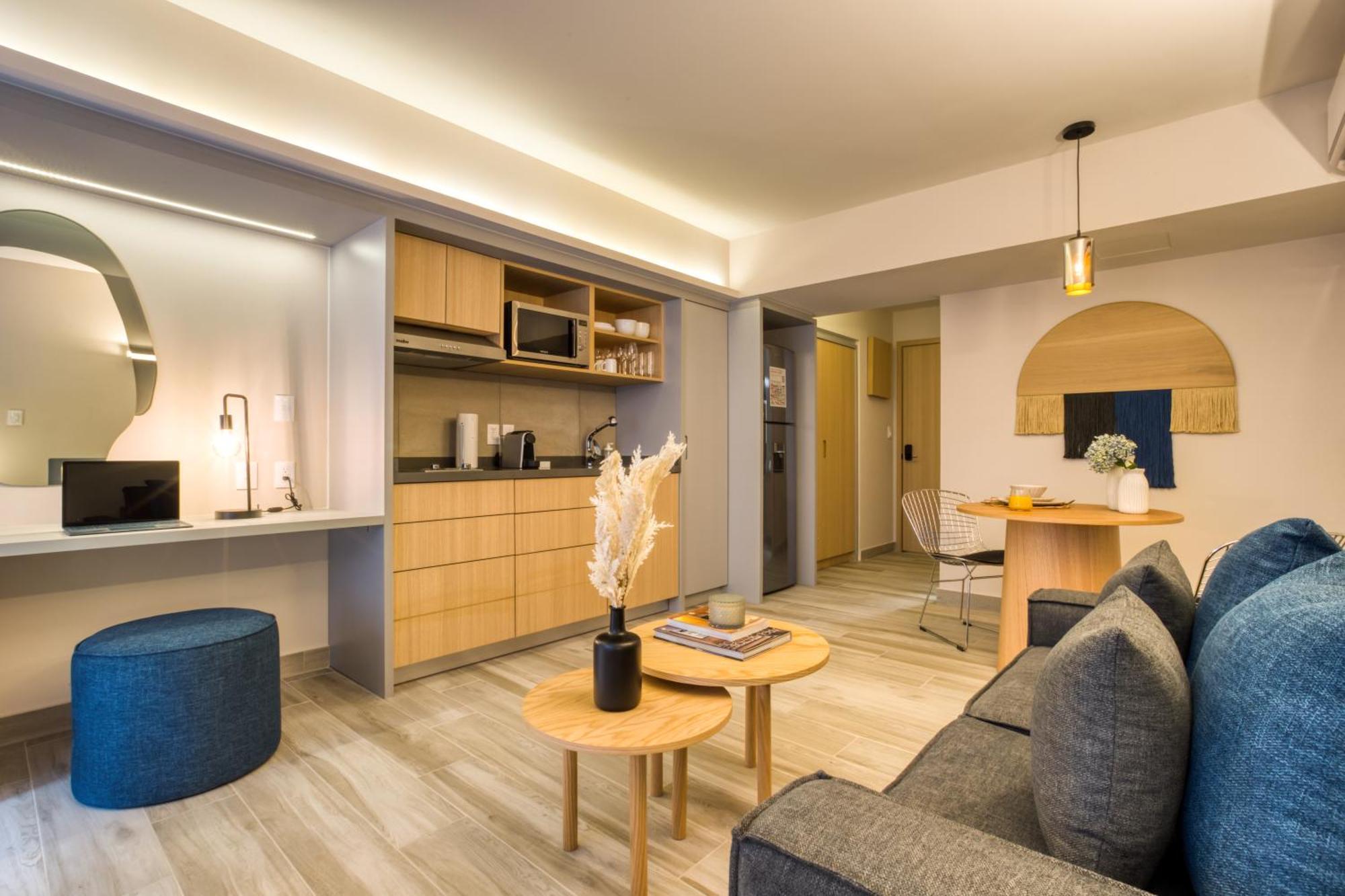 Uliv Parque Lincoln Apartment Kota Meksiko Ruang foto