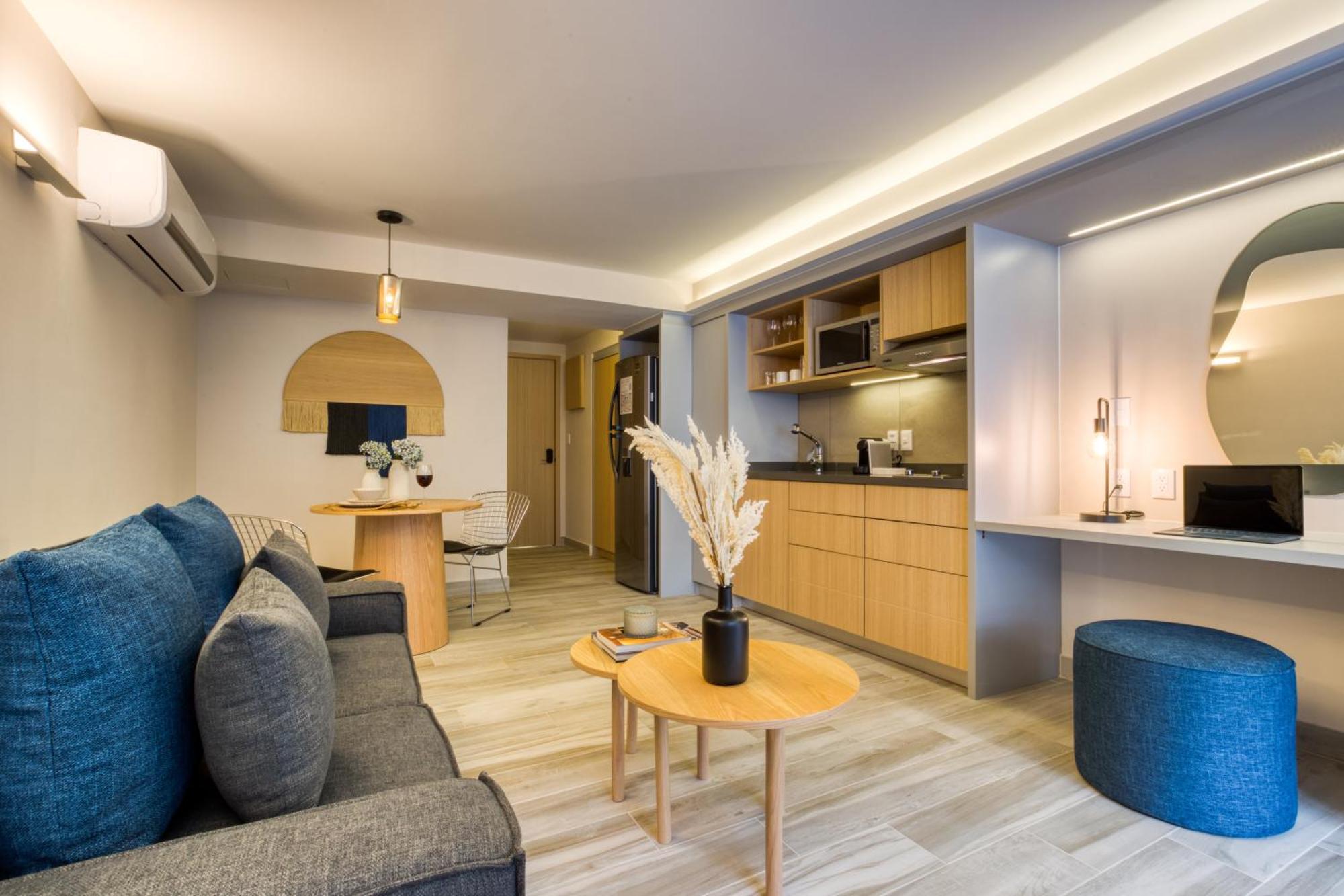 Uliv Parque Lincoln Apartment Kota Meksiko Ruang foto