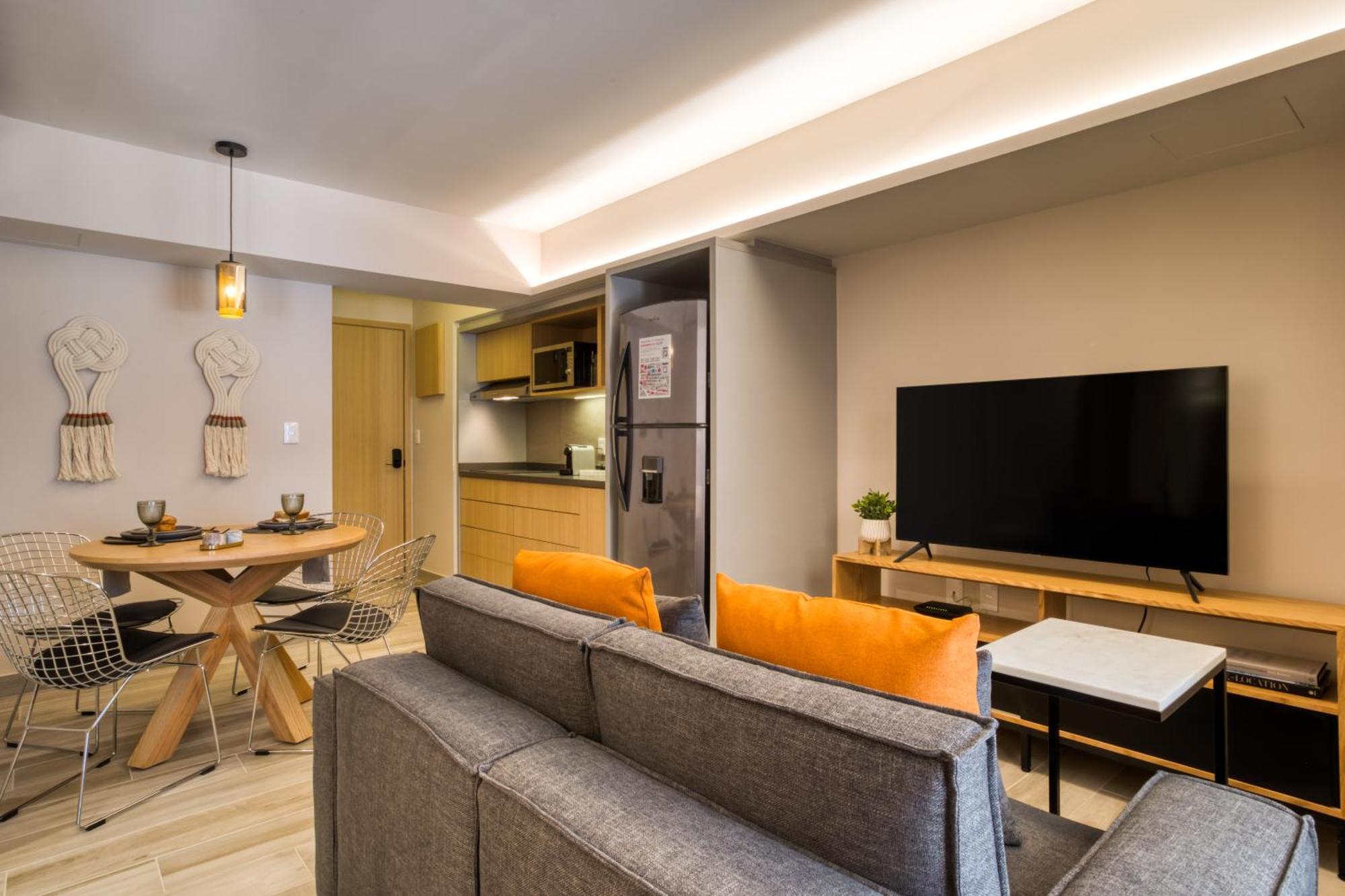 Uliv Parque Lincoln Apartment Kota Meksiko Ruang foto