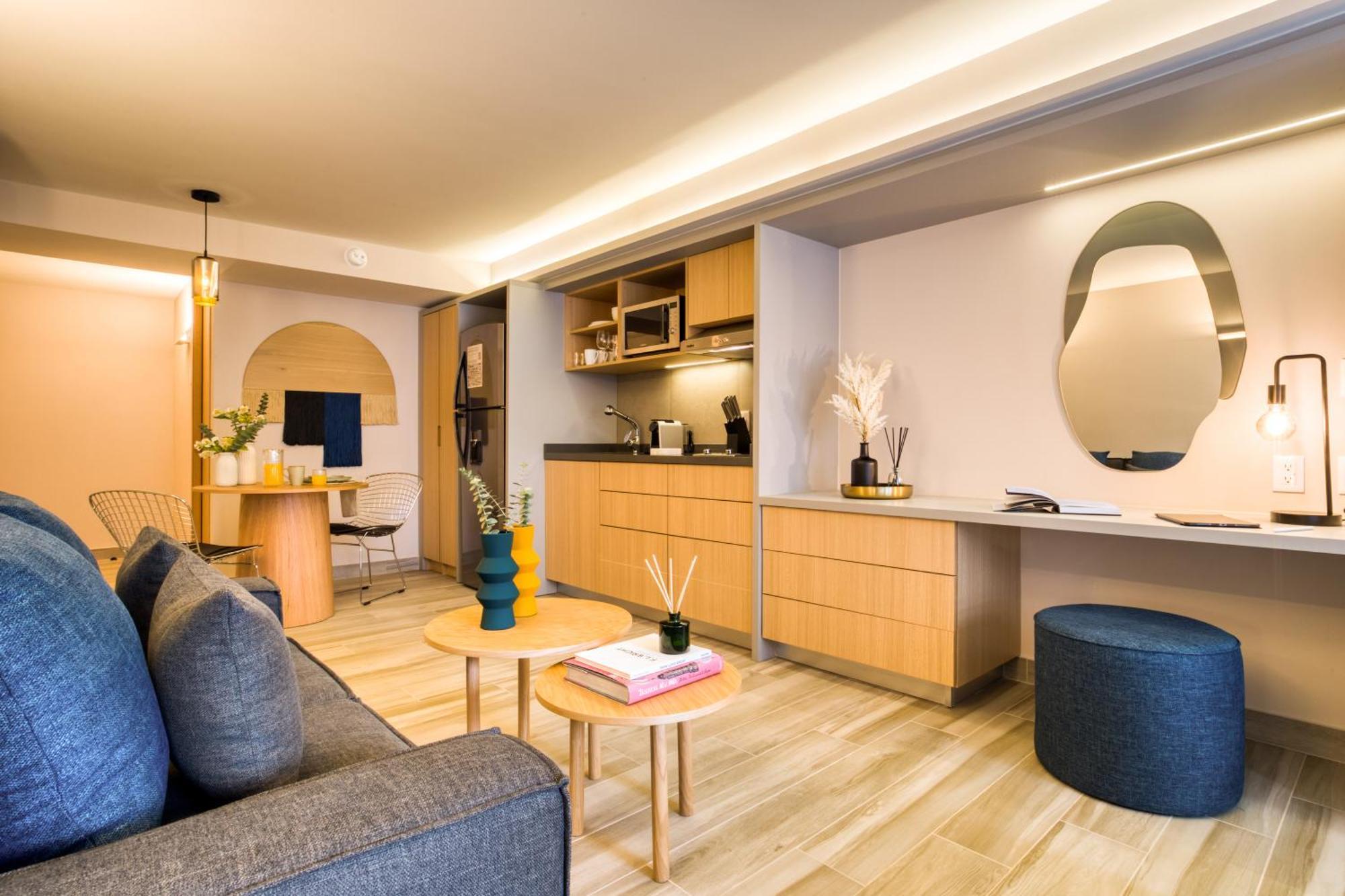 Uliv Parque Lincoln Apartment Kota Meksiko Ruang foto