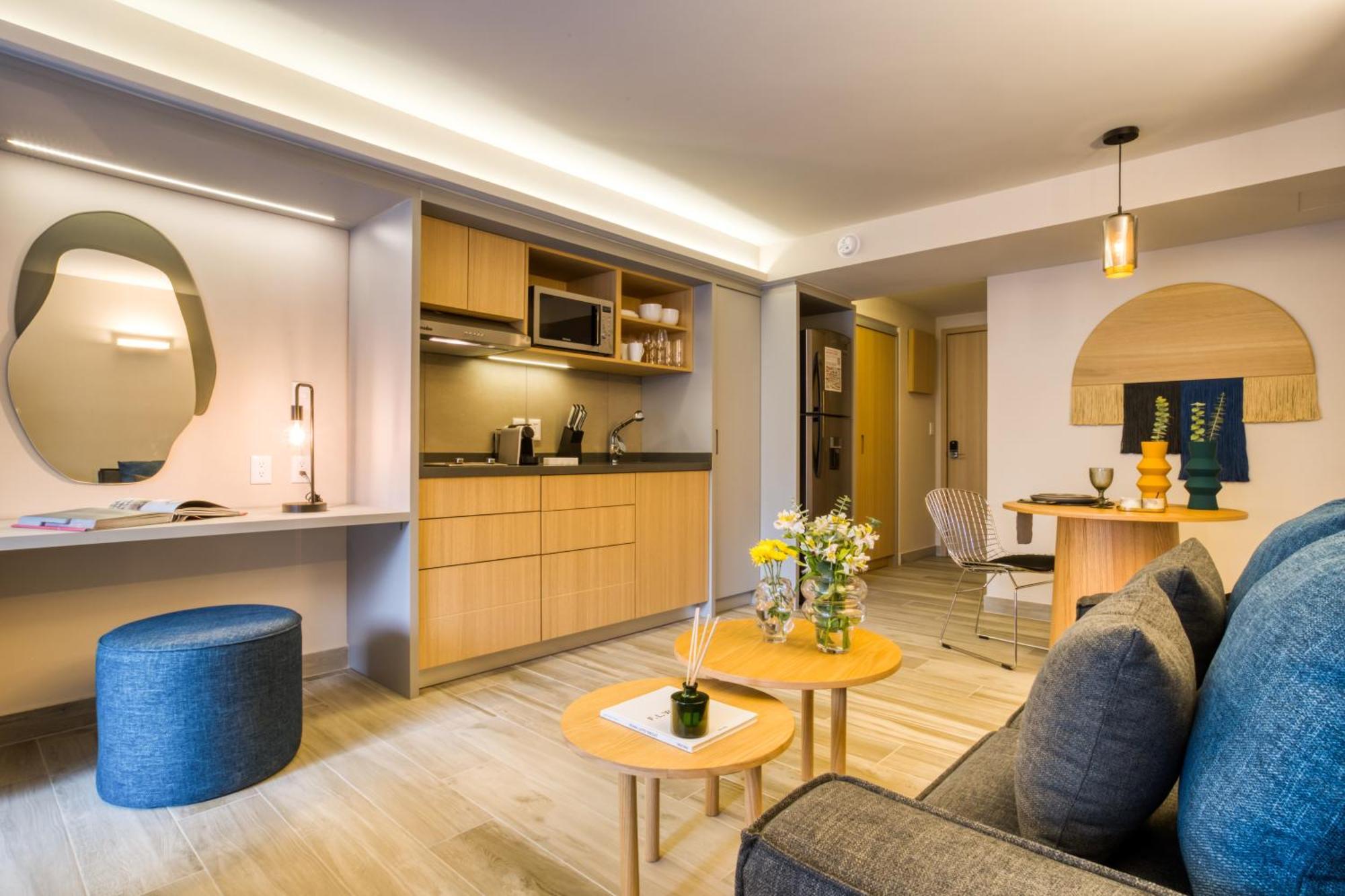 Uliv Parque Lincoln Apartment Kota Meksiko Ruang foto